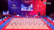 Церемония с послание за старт на Световната купа по художествена гимнастика