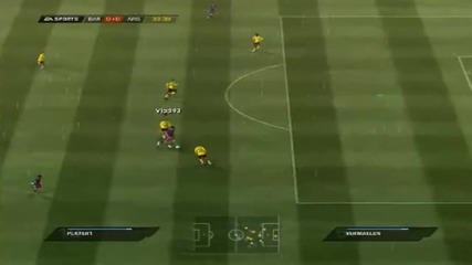 Fifa 11 Barcelona vs Arsenal Multiplayer