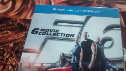 Blu - Ray пакет на култовата и велика поредица Бързи и Яростни (2001-2003-2006-2009-2011-2013)
