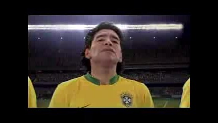 Реклама - Guarana Antarctica Maradona