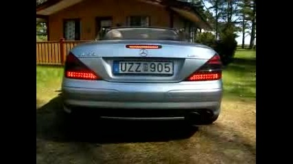 Mercedes SL Amg Starting Up
