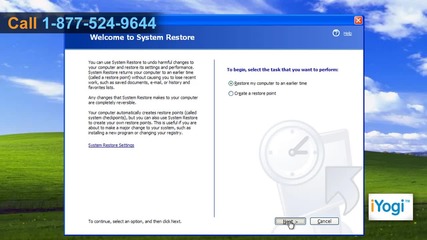 How to restore your Windows® Xp-based computer to the previous date before you made any present chan