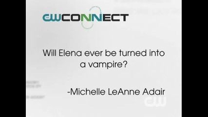 The Vampire Diaries Cw Connect - Nina Dobrev