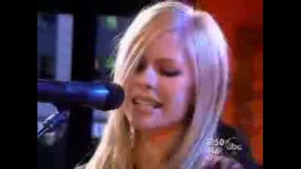 Avril Lavigne - Nobodys Home (acoustic.)