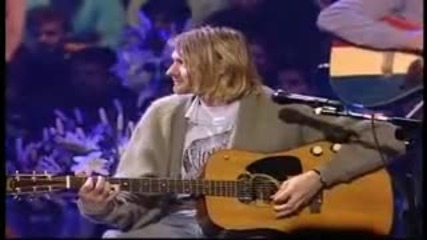 Nirvana - Where did you sleep last night - Unplugged in new york