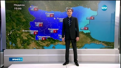 Прогноза за времето (08.03.2015 - сутрешна)