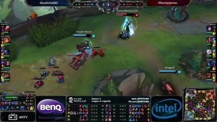 Game Ninja LoL 3 - HEADSHOTBG vs Phenomenon