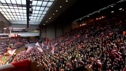 The Kop - You'll Never Walk Alone on Anfield