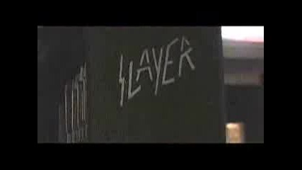 Slayer - Psychopathy Red в студиото 