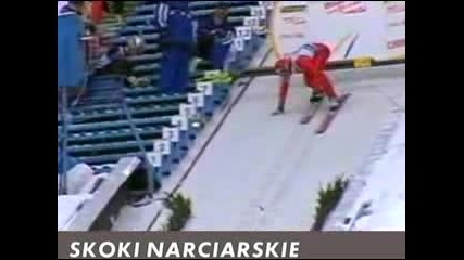 Ski Jump Crash