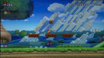 E3 2012: New Super Mario Bros. U - First Level Gameplay