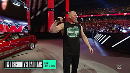 Brock Lesnar destroying things: WWE Playlist