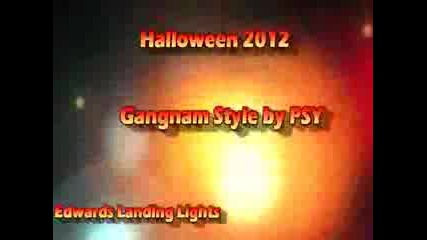 2012 Halloween Light Show - Gangnam Style