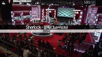 Shinee - Sherlock ( Clue+ Note) @ Supermodel Contest Live Concert H D