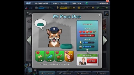 Criminal Case Police Dog full Upgrade