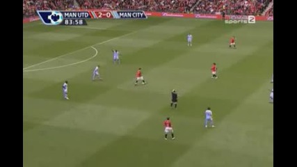 Бербатов vs Man.city [08-09]