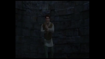 Shrek (pinokio nosi prashki)
