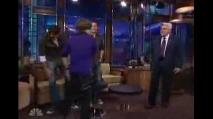 Justin Bieber - Baby в шоуто на Jay Leno Live 