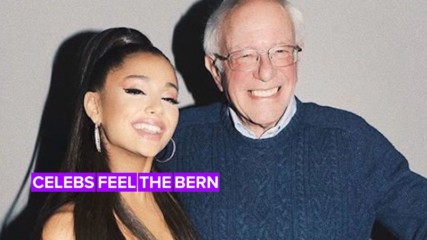 Bernie's biggest fans, from Cardi to Ariana