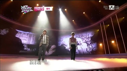 (hd) Chunji & Niel ( Teen Top) - Is It Still Beautiful ~ M Countdown Legend 100 (21.03.2013)