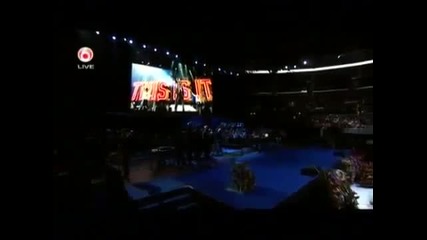 Funeral de michael jackson We are the world