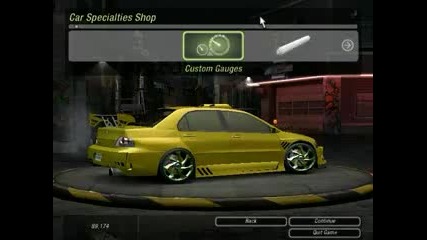 nfs underground 2 mitsubishi lancer