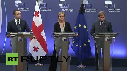 Belgium: Mogherini vows to "counter violent extremism" after Paris attacks