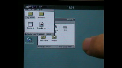iphone с Windows 95! (видео)