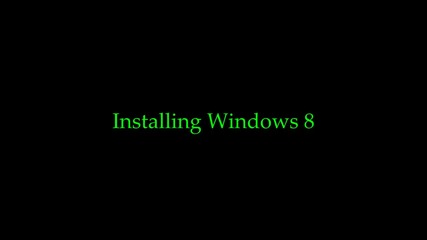 Как да инсталирате Windows 8