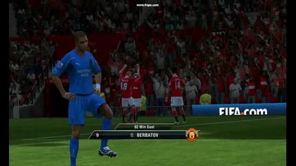 Fifa 2011 Димитър Бербатов с глава
