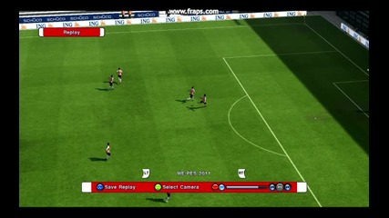 Pes 11 - красив гол на Ozil 4 
