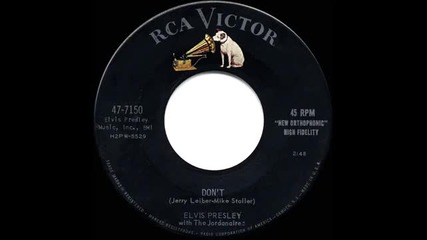 Elvis Presley with The Jordanaires - Dont