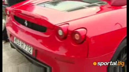 Едно Ферари с цвят червен - Ники Михайлов подкара Ферари за над 200 000 евро