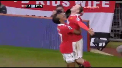 Rooney goal against Manchester City 12.02.2011