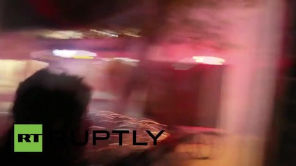 Turkey: Molotovs and fireworks fly as pro-Kurdish battle police water cannon