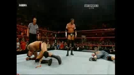 Triple H Пребива Cena And Orton