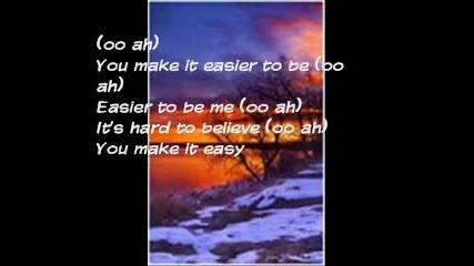 Lifehouse - Easier To Be [lyrics]