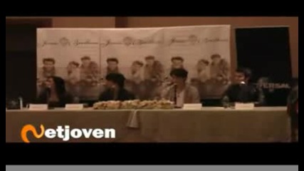 Demi Lovato and Jonas Brothers Press Conference in Lima,  Peru Part 1