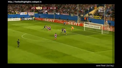 Uefa Europa League: Atletico Madrid vs Liverpool Fc 1:0 