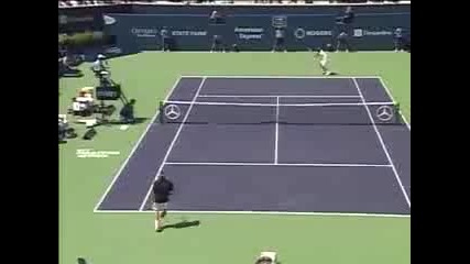 Roger Federer vs Andy Roddick. Canada Masters 2004 Final