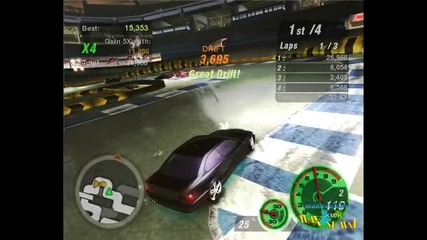Need For Speed Underground 2 - Дрифт със Bmw 316