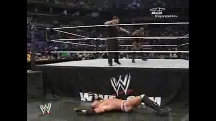 Royal Rumble 2007 Boby lashey vs test Ecw championsip