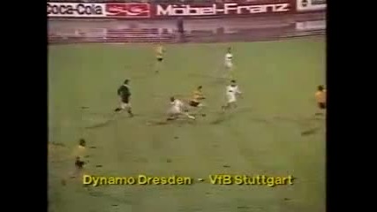 Dinamo Dresda - Stoccarda 1-1