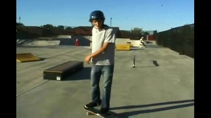 uroci poskateboard Frontside 180 na Skateboard 