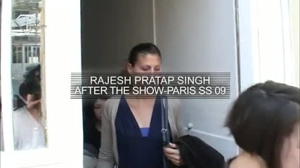 fashiontv Ftv.com - Rajesh Pratap Singh Paris Ss 09 After The Show 