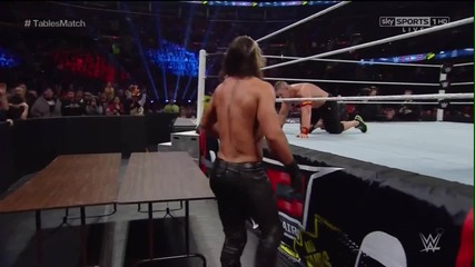 Wwe Tlc 2014 John Cena vs Seth Rollins ( with Jamie Noble and Joey Mercury)