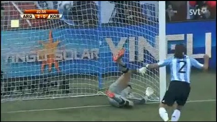 world cup Argentina - South Korea 2 - 0 