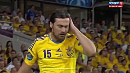 Евро 2012. Украина - Швеция 2 тайм