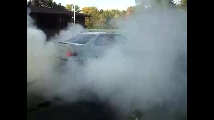 Bmw E36 M3 Burnout 