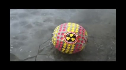 Hamster Human Ball v Frozen Lake 